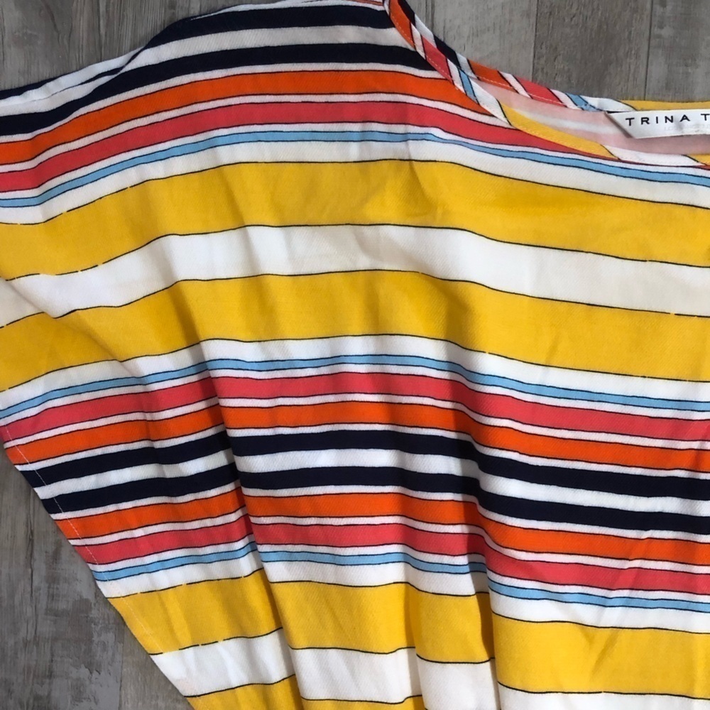 Trina Turk Multicolor Striped Dress - Picture 9 of 16